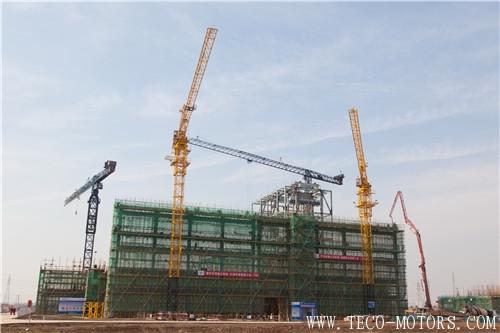 【電廠】江蘇華電如皋熱電聯(lián)產(chǎn)工程1號主廠房、2號主廠房A排結(jié)構(gòu)相繼到頂