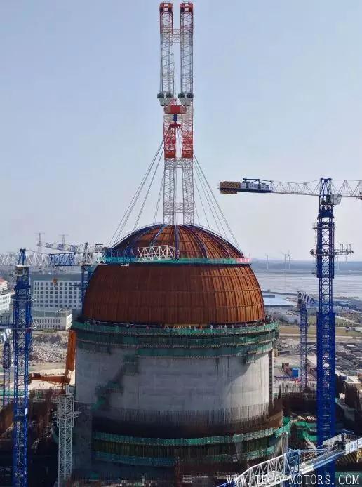 【電廠(chǎng)】國(guó)內(nèi)第二臺(tái)“華龍一號(hào)” 福清核電6號(hào)機(jī)組提前實(shí)現(xiàn)穹頂?shù)跹b